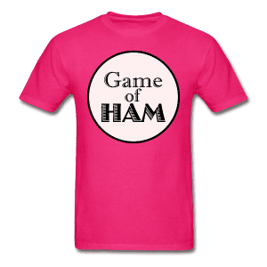 Game of HAM apparel, logo shirts